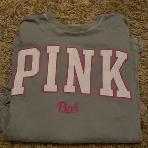 Long sleeve PINK vs shirt